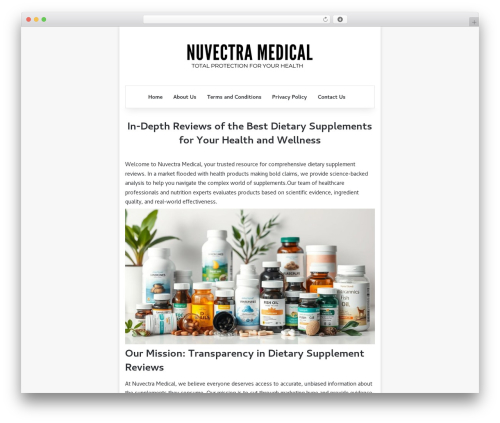Pg big ed WordPress plugin - nuvectramedical.com