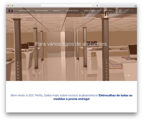 Machine WP theme WordPress - sgcperfis.com.br