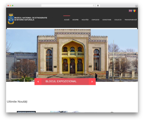 Cherry parallax WordPress plugin - muzeu.md