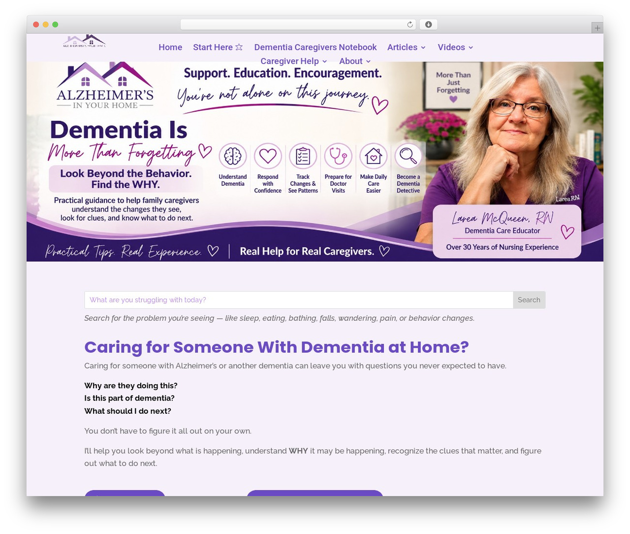 Theme WordPress Divi - alzheimersinyourhome.com