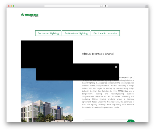 Theme WordPress Divi - www.transteclighting.com