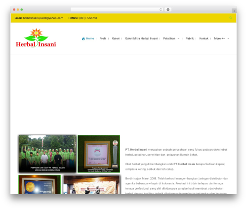 Theme WordPress Wiz - herbalinsani.com