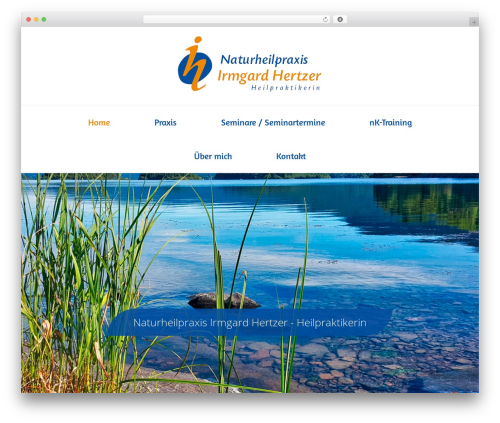 WordPress theme Beaver Builder Theme - naturheilpraxis-hertzer.de