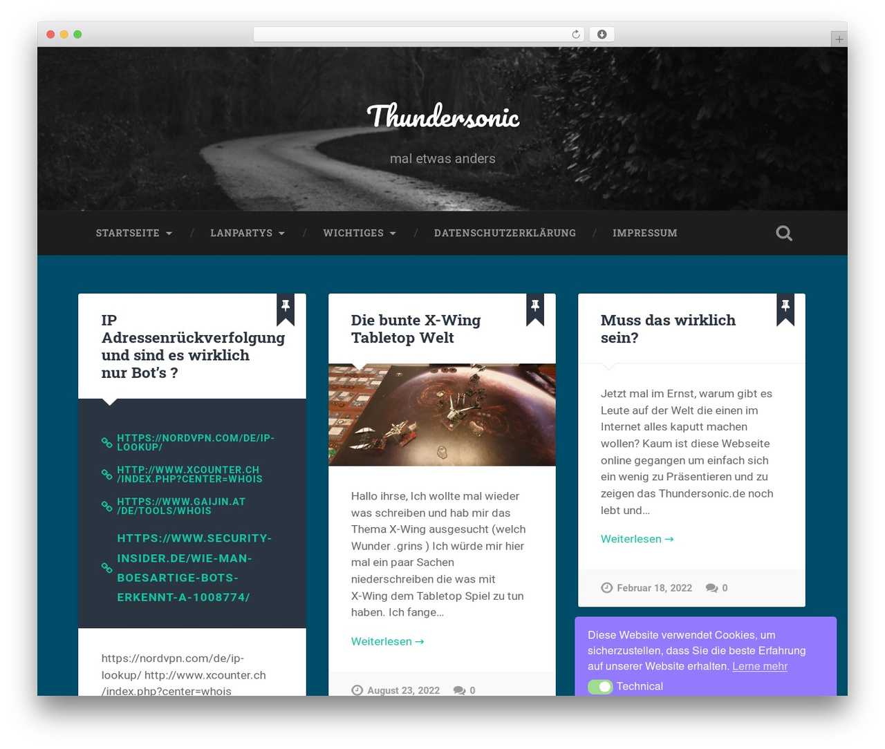 WordPress theme Baskerville - thundersonic.de WordPress theme Baskerville - thundersonic.de