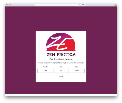 WordPress theme Blacks - zenerotica.com WordPress theme Blacks - zenerotica.com