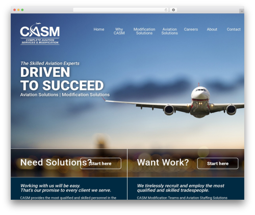 WordPress theme Elevare WP Theme - casmworldwide.com