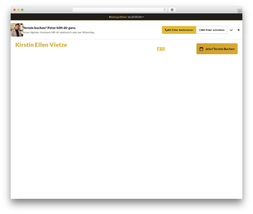 WordPress theme Visual Composer Starter - kirstin-ellen-vietze.de