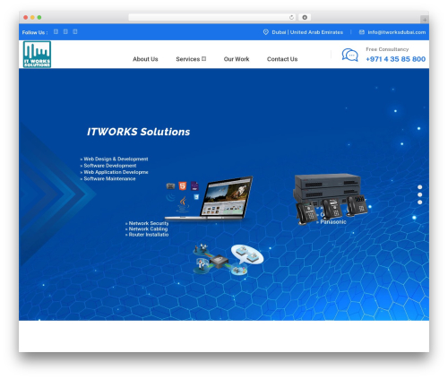 Rs header footer elementor WordPress plugin - itworksdubai.com