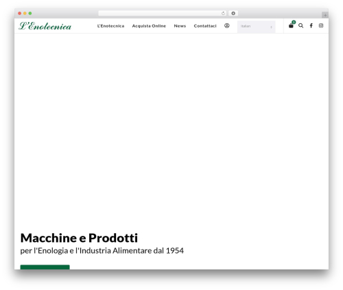 Corpus WordPress theme - enotecnica.it