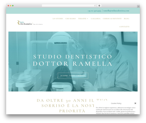Divi premium WordPress theme - studiodrramella.com