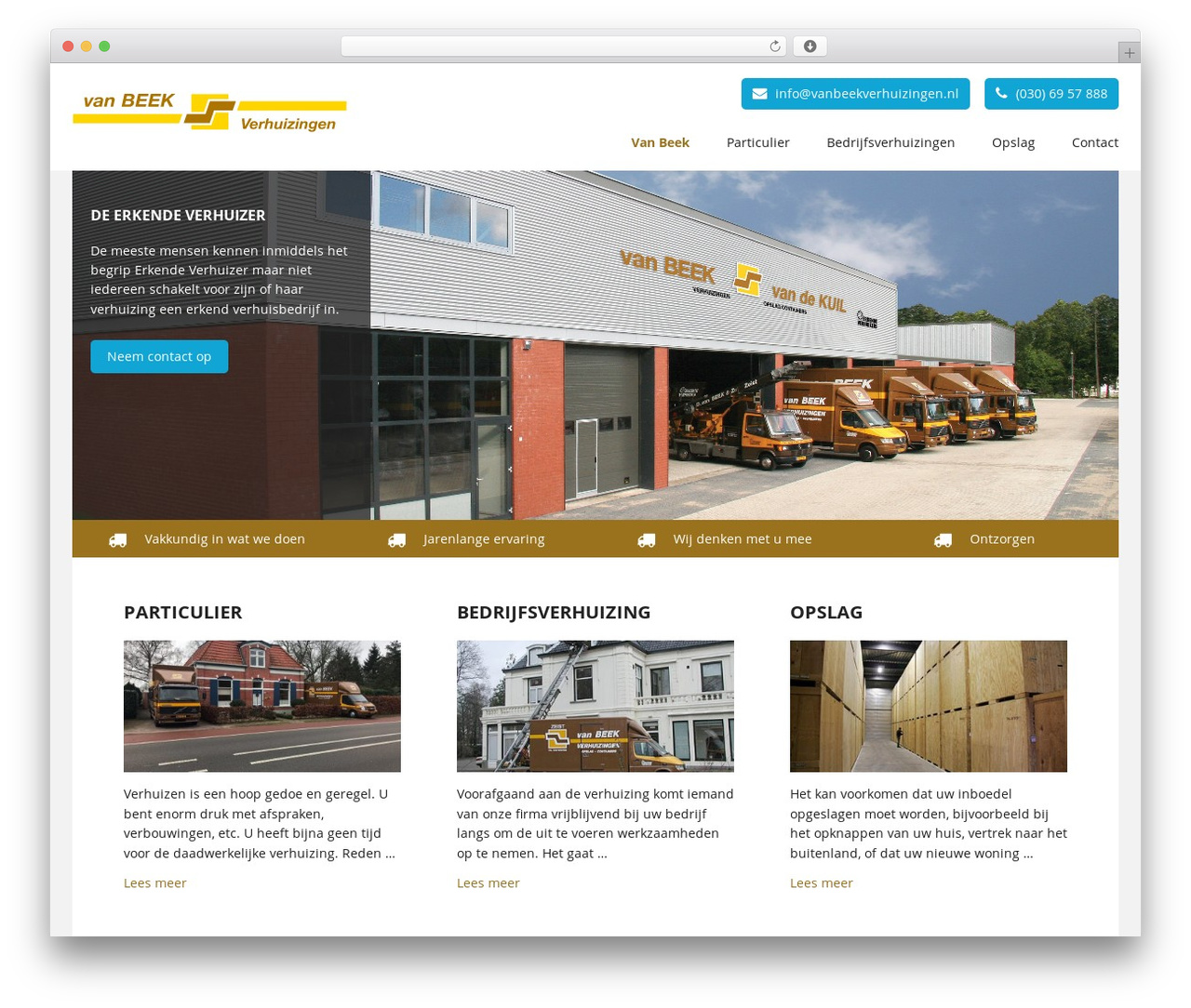 Executive Pro Theme theme WordPress - vanbeekverhuizingen.nl