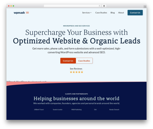 GeneratePress WordPress theme design - wpmash.com