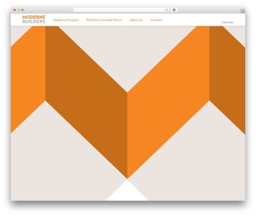 Moderne Builders theme WordPress - modebuild.com