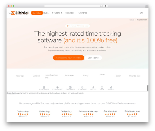 Naked Wordpress theme WordPress - www.jibble.io