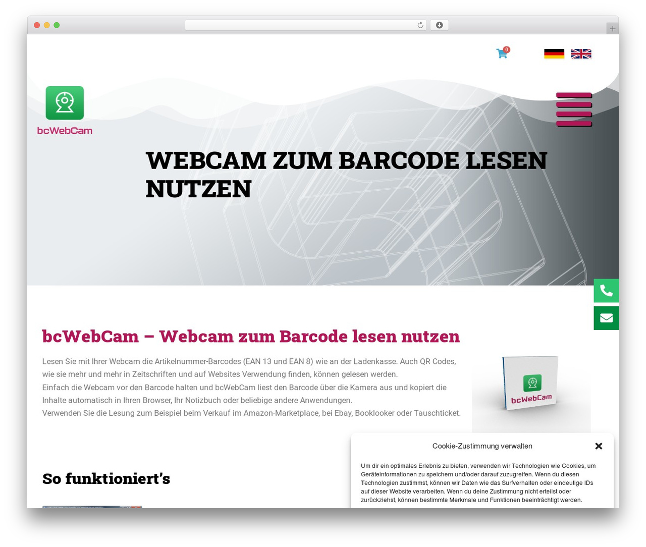 Page Builder Framework best WordPress theme - bcwebcam.de