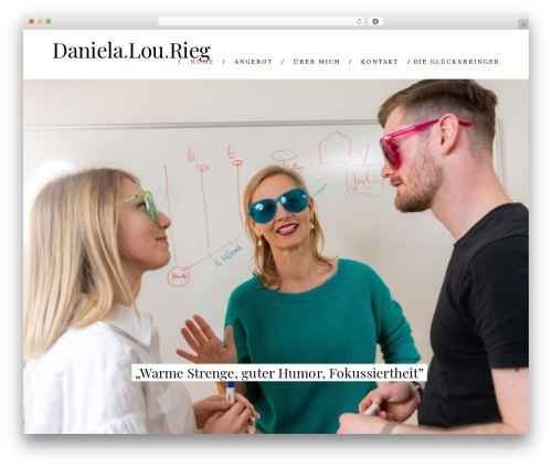Shutter top WordPress theme - rieg.ch