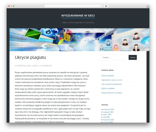 Theme WordPress Finch - netoskop.pl