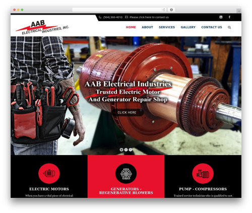 Theme WordPress Constructpro - aabelectricinc.com