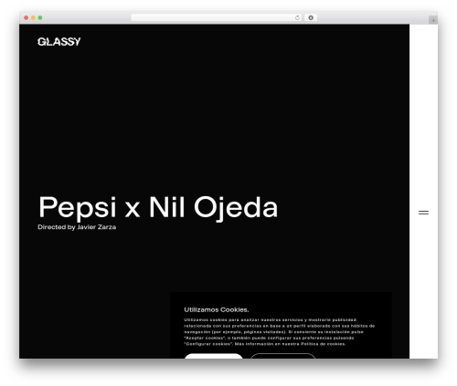 WordPress theme Code Barcelona - glassyfilms.com