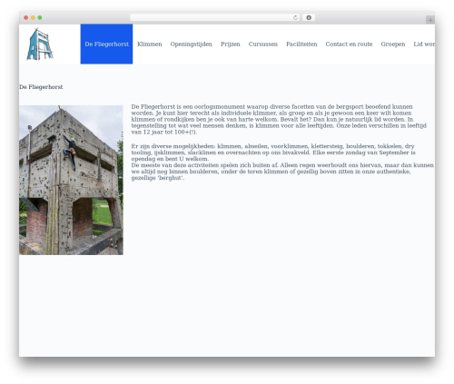 Fresh framework WordPress plugin - fliegerhorst.nl