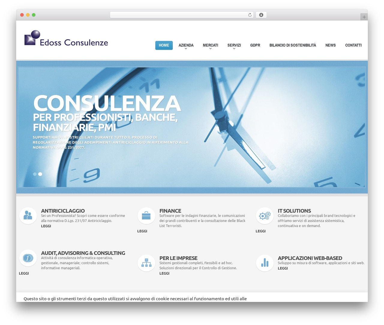 WordPress theme cherry - edoss.it