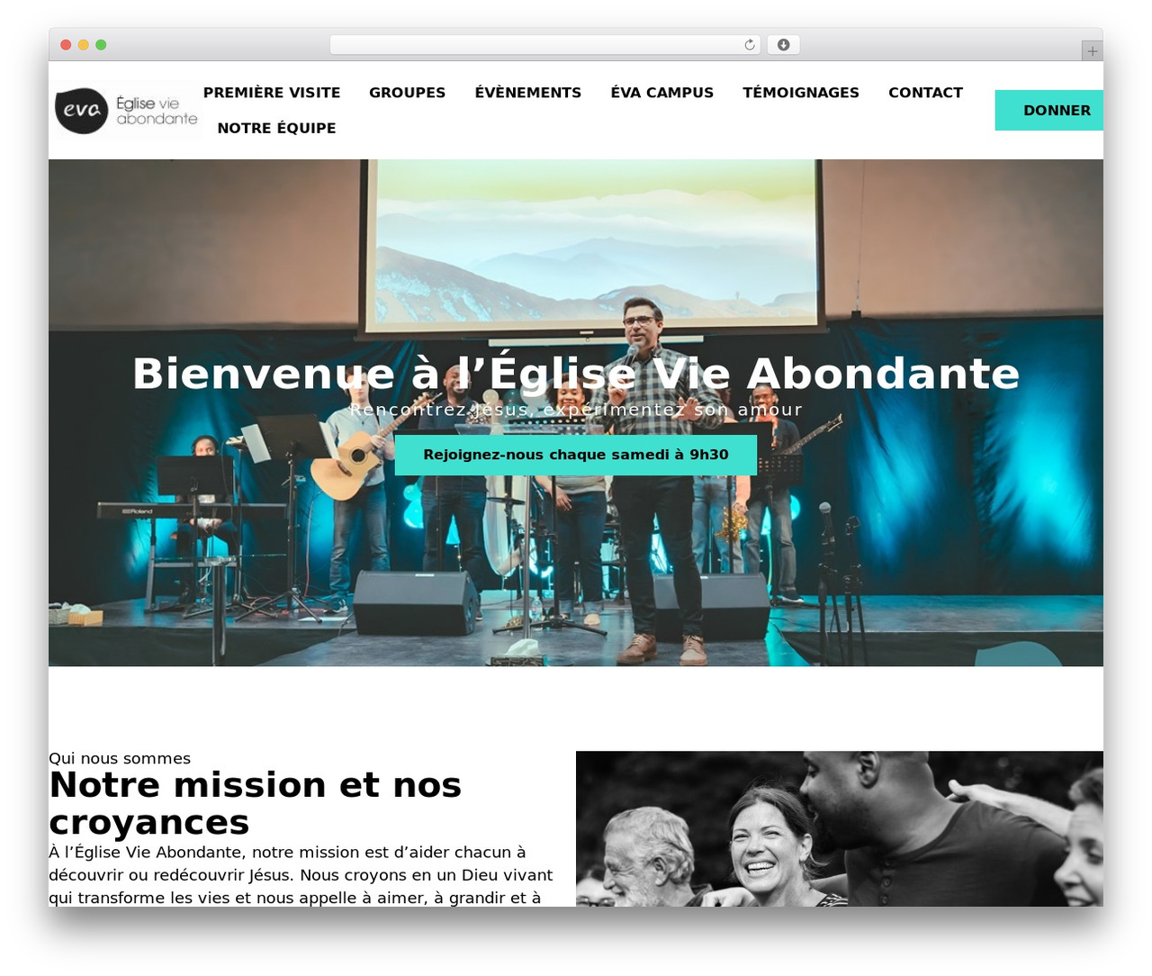 WordPress theme Hello Elementor - eva-quebec.com