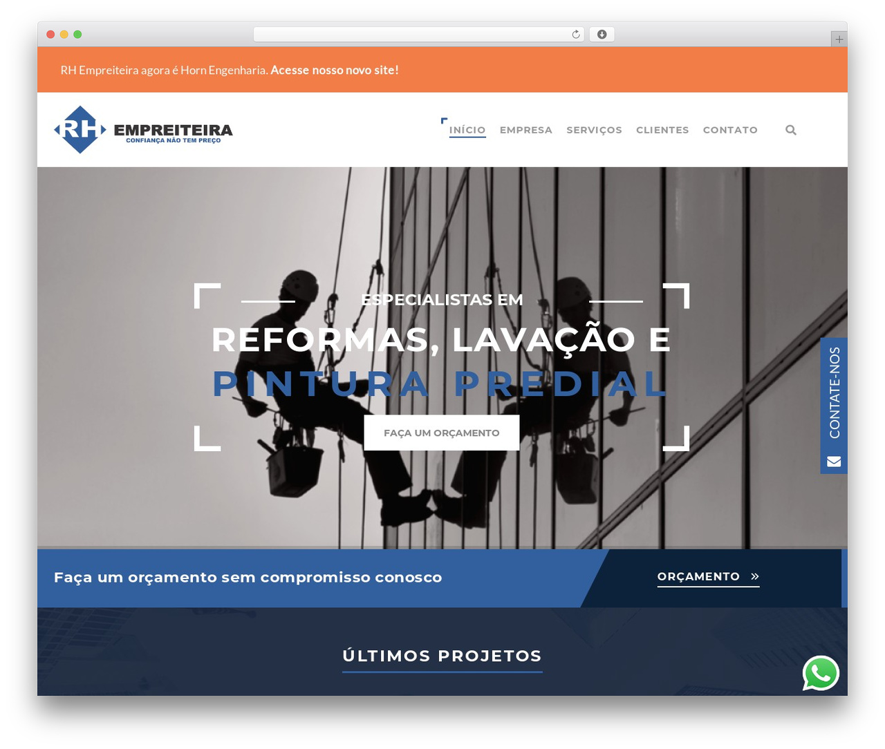 WordPress website theme Structure - rhempreiteira.com