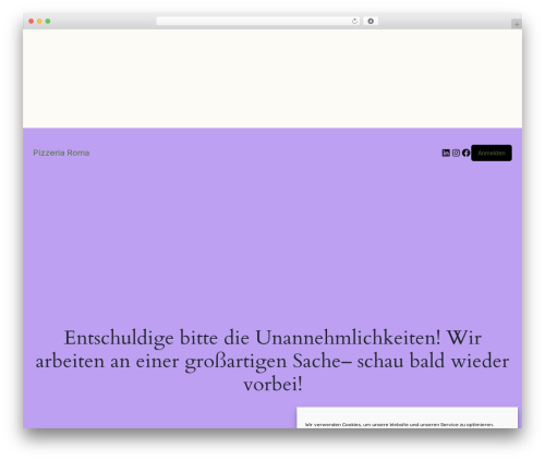 WP theme Lafka - pizzeriaroma-giessen.com