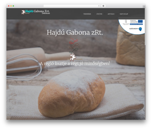 Ananke theme WordPress - hajdugabona.hu