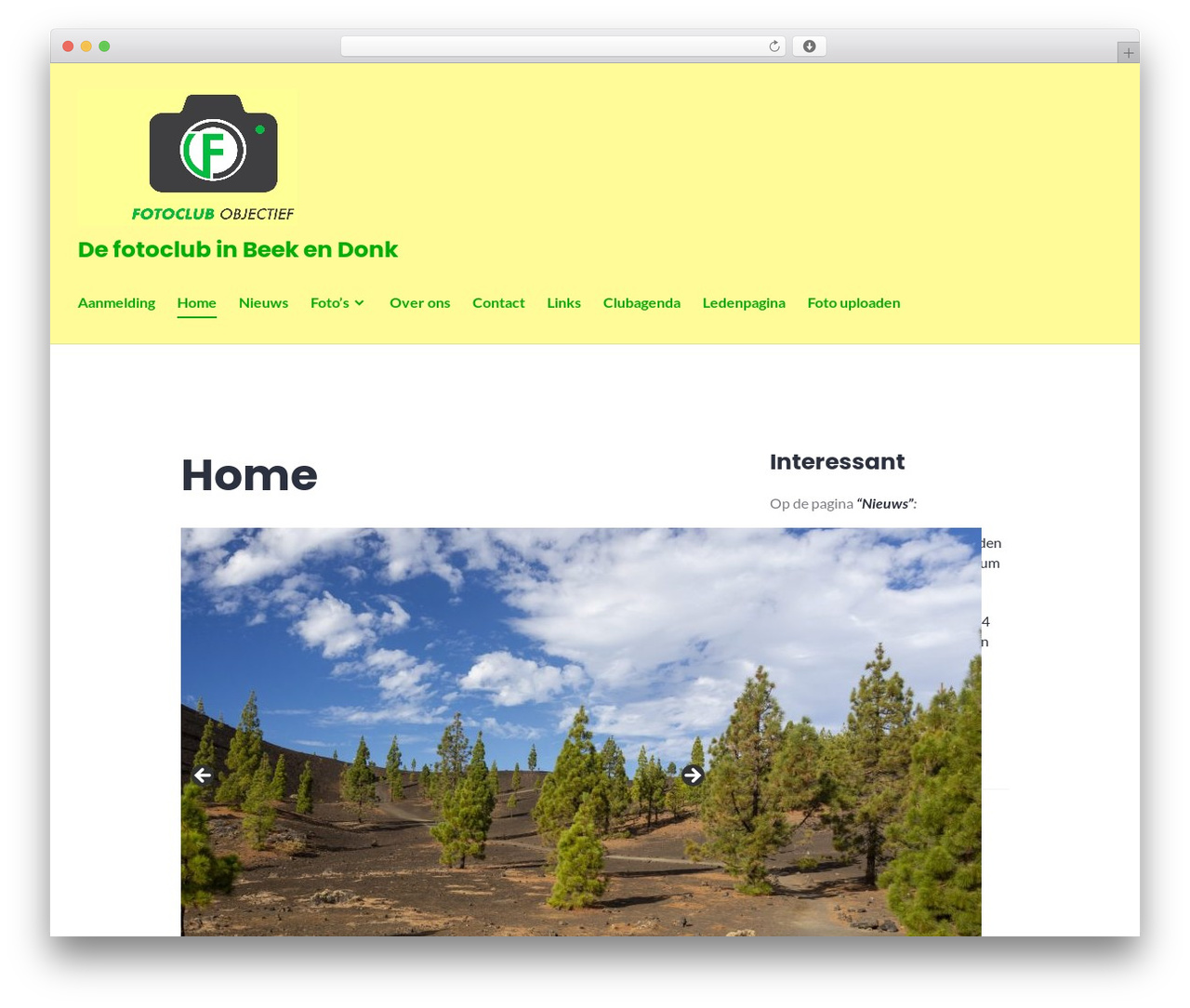 Stackable WordPress theme - fcobjectief.nl