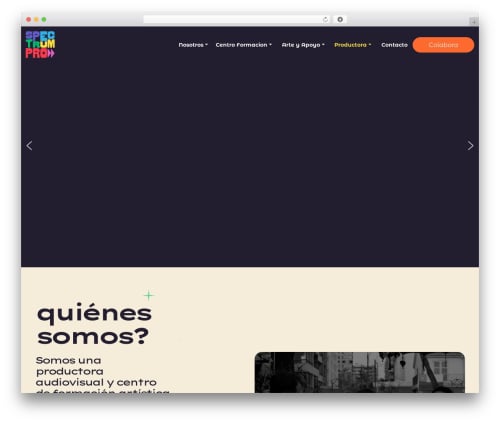 Theme WordPress Theme Spec - spectrumpro.cl