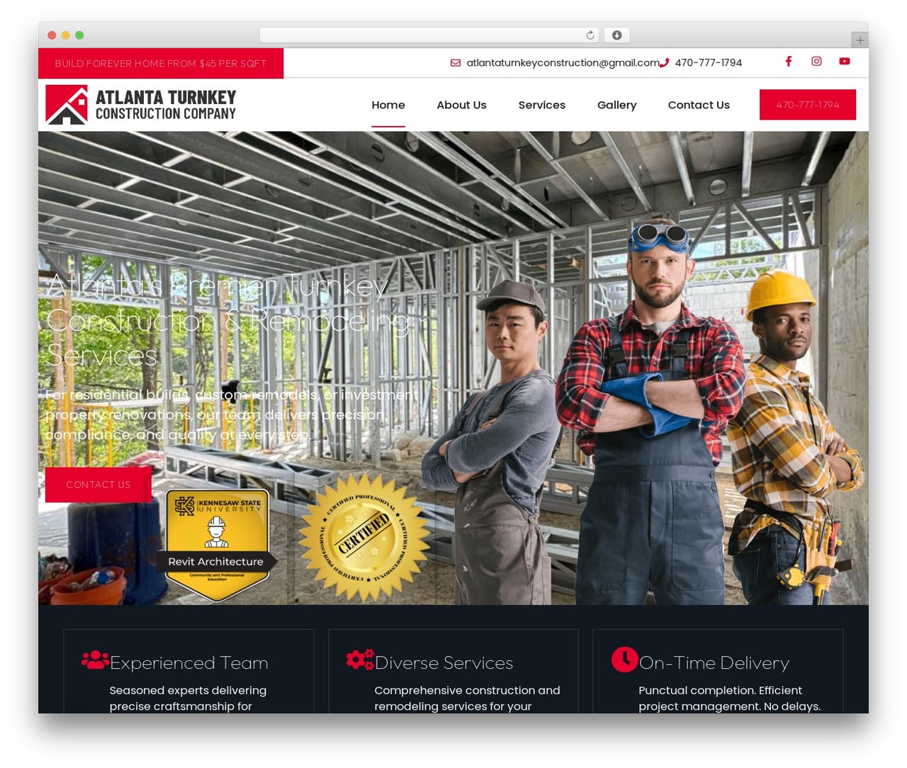 Bitcode Infotech WordPress theme - atlantaturnkeyconstruction.com