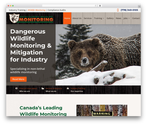 Divi WordPress theme - bearmonitoring.com