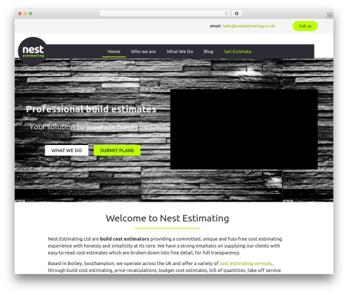elementor-hello-theme-child WordPress theme - www.nestestimating.co.uk