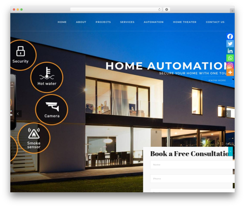 Engage WordPress theme - sweethomez.org