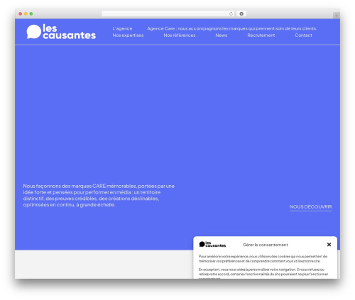 Obflink WordPress plugin - lescausantes.be