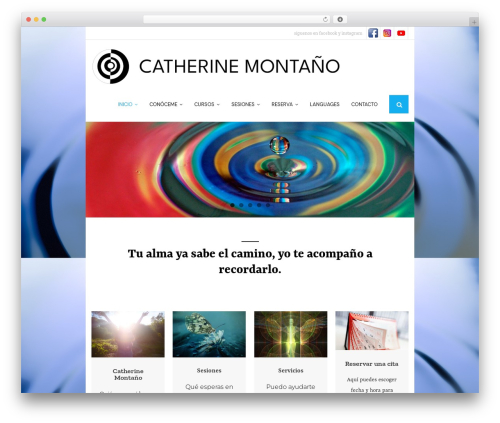 Shuttle Pro theme WordPress - catherinemontano.org
