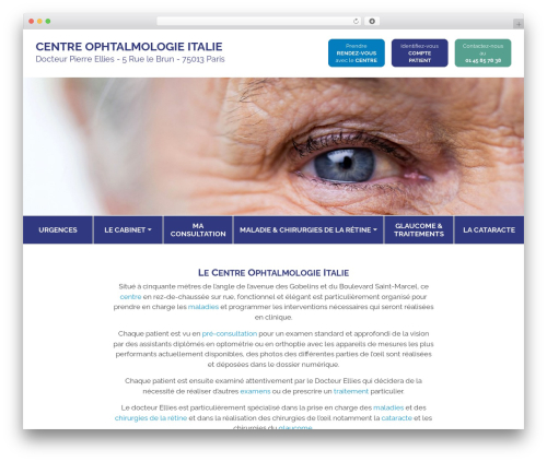 Theme WordPress COP - elliesophtalmologie.com