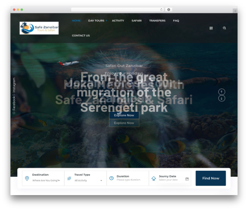 Turio core WordPress plugin - safezantours.com