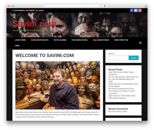 WalkerPress theme WordPress - savini.com
