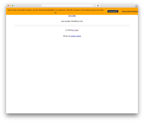 WordPress theme Davis Blocks - set1.info