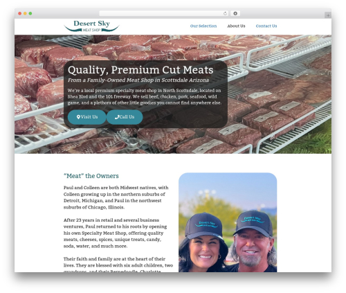 Lazy load for images WordPress plugin - desertskymeats.com