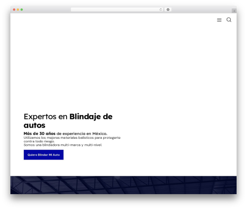 WordPress theme TheFlash - globalarmor.com.mx