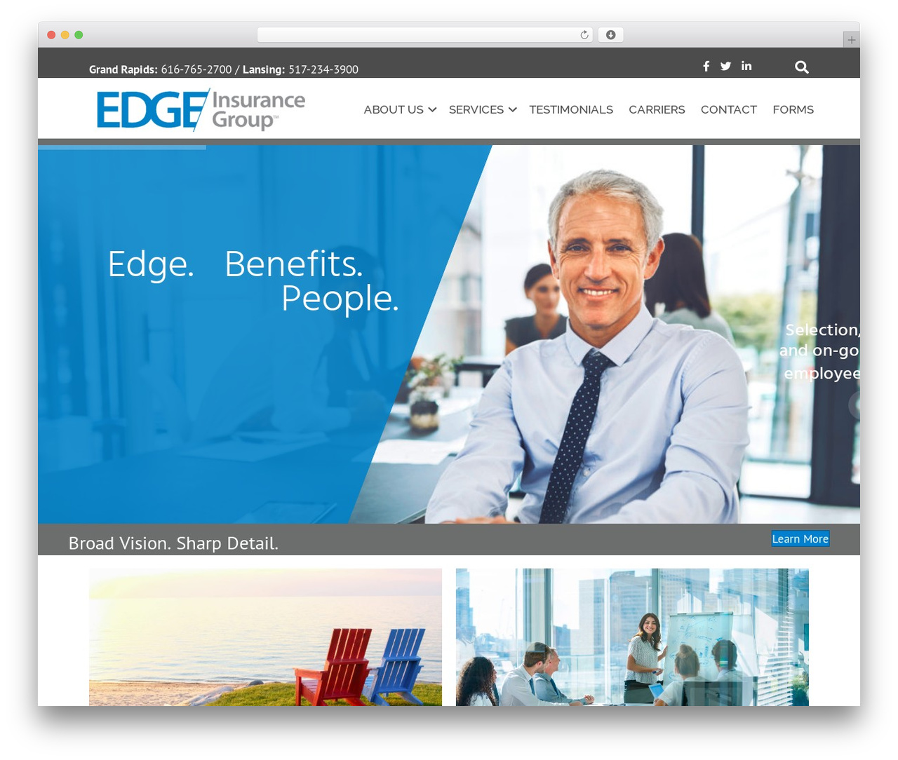 Beaver Builder Theme theme WordPress - edgeinsurancegroup.com