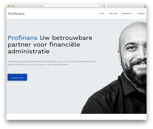 Best WordPress theme Consulte - profinans.nl