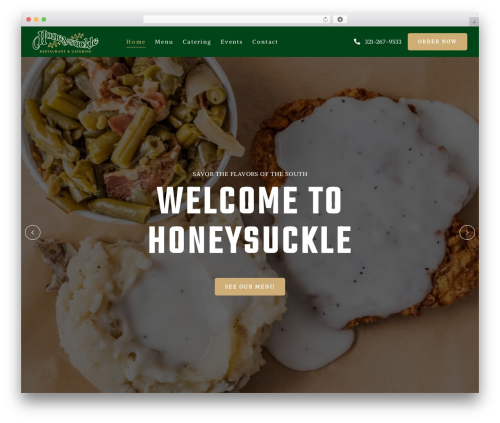 Caverta theme WordPress - honeysucklesouthern.com
