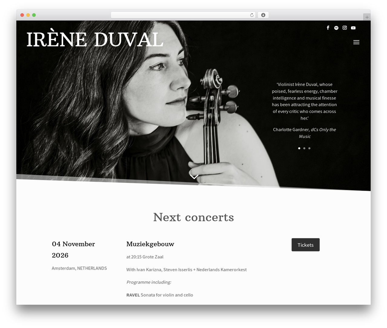 Divi WordPress theme - ireneduval.com