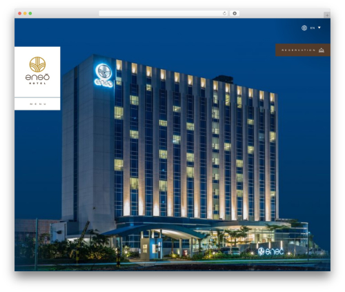 Enso theme WordPress - hotelenso.com