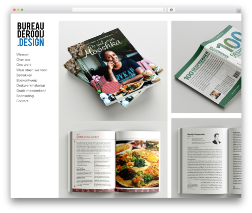 Expositio WordPress theme - bureauderooij.design