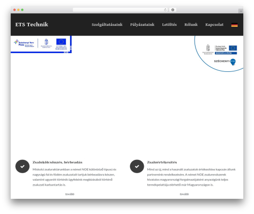 Lambda WordPress theme - noe-zsalu.hu